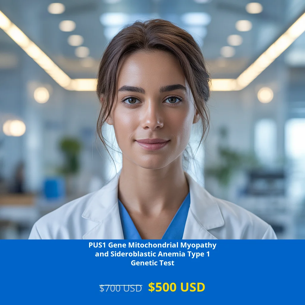 Get comprehensive PUS1 Gene Mitochondrial Myopathy & Sideroblastic Anemia Type 1 NGS DNA testing for only $500 in USA. Advanced genetic screening for neurological disorders available in New York