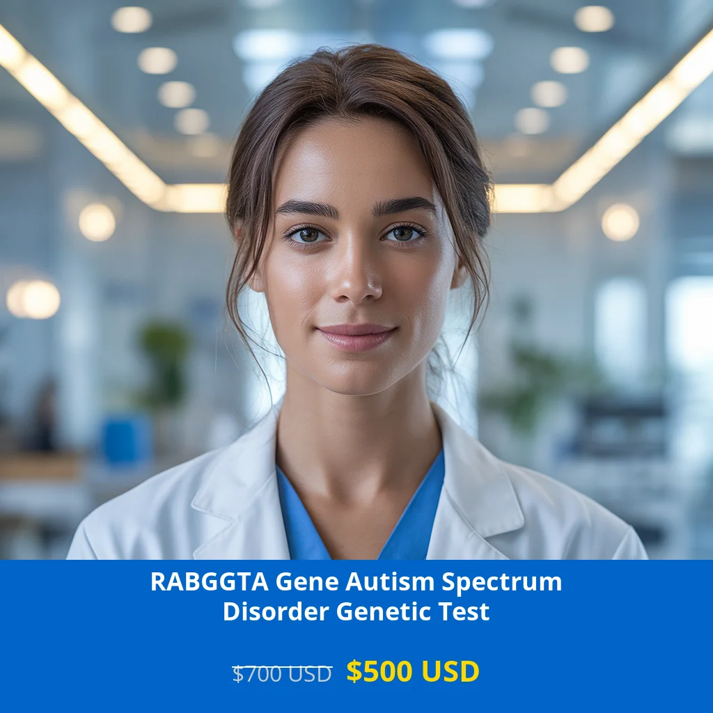 Get comprehensive RABGGTA Gene Autism Spectrum Disorder NGS Genetic DNA Test for only $500 in USA. Advanced NGS technology detects autism-related genetic markers. Available in New York