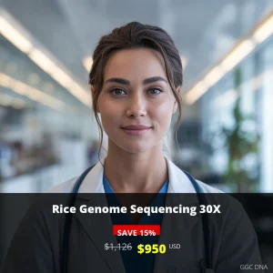 Rice Genome Sequencing 30X Test - $950 USD | Comprehensive Genetic Analysis | Available Across USA