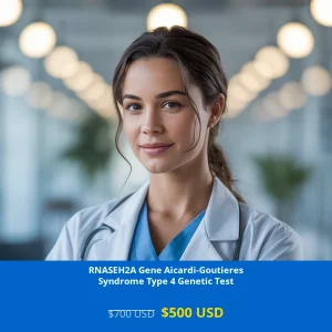 Get comprehensive RNASEH2A Gene Aicardi-Goutieres Syndrome Type 4 NGS Genetic DNA testing for $500 in USA. Early detection of rare neurological disorders through advanced NGS technology. Available in New York