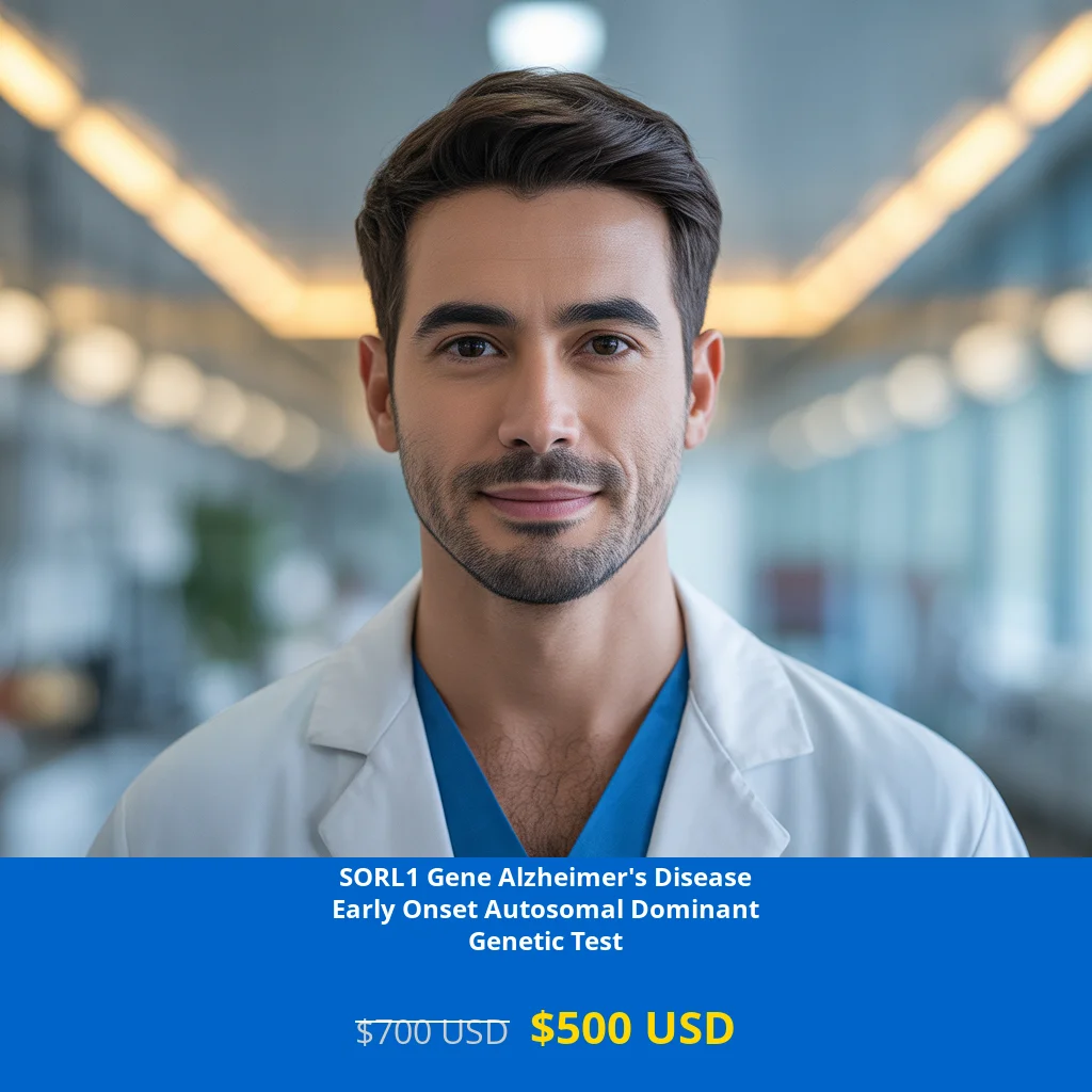 Get comprehensive SORL1 Gene Alzheimer's Disease testing for early onset autosomal dominant cases. Advanced NGS technology detects genetic mutations. $500 USD discount price available at GGC DNA clinics across major US cities including New York