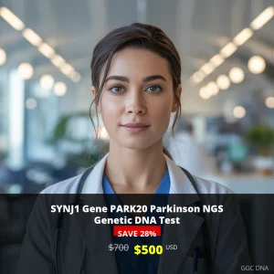 SYNJ1 Gene PARK20 Parkinson NGS Genetic DNA Test USA - $500 USD | Comprehensive Neurological Genetic Testing