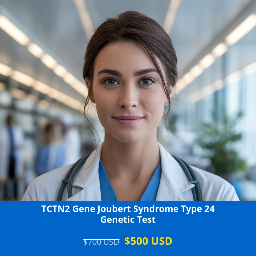 Get comprehensive TCTN2 Gene Joubert Syndrome Type 24 NGS Genetic DNA Test for only $500 in USA. Early detection of neurological disorders through advanced NGS technology. Available in New York