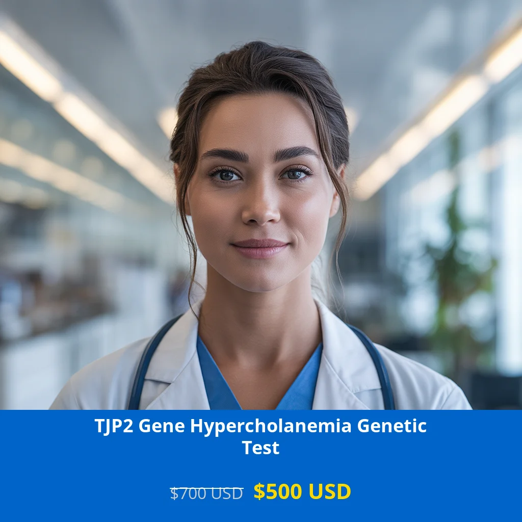 Get comprehensive TJP2 Gene Hypercholanemia NGS Genetic DNA Test for only $500 USD in USA. Advanced genetic testing for bile acid metabolism disorders using Next Generation Sequencing technology. Available in New York