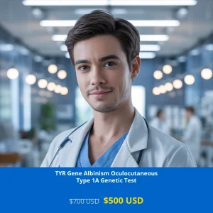 Get comprehensive TYR Gene Albinism Oculocutaneous Type 1A NGS Genetic DNA Testing for only $500 USD in USA. Advanced NGS technology detects mutations causing albinism. Available in New York