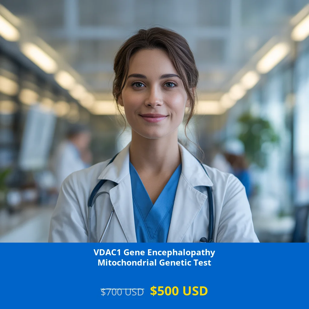 Get comprehensive VDAC1 Gene Encephalopathy Mitochondrial NGS Genetic DNA Test for only $500 in USA. Advanced neurological genetic testing available in New York